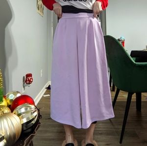 High waisted Violet Gaucho Pants